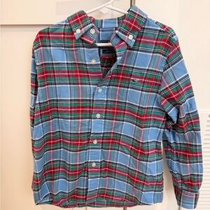 Vineyard Vines Multicolor Plaid Button-Down Shirt Boys